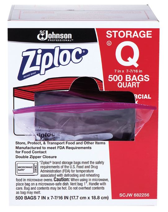 Image Sacs de rangement refermables