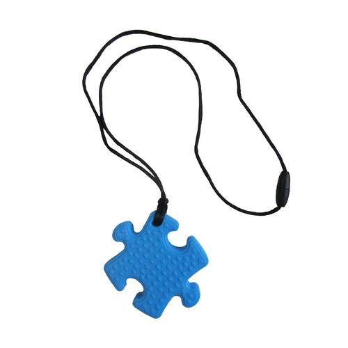 Pendentif - casse-tête bleu