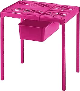 Étagère casier ext.+ tiroir - Fuchsia