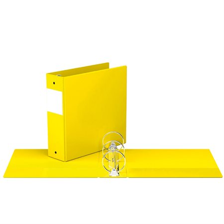 Reliure à anneaux 3po Davis jaune