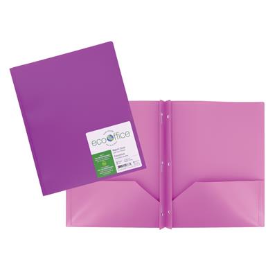 COUV. POCH. ATT. POLY MAUVE
