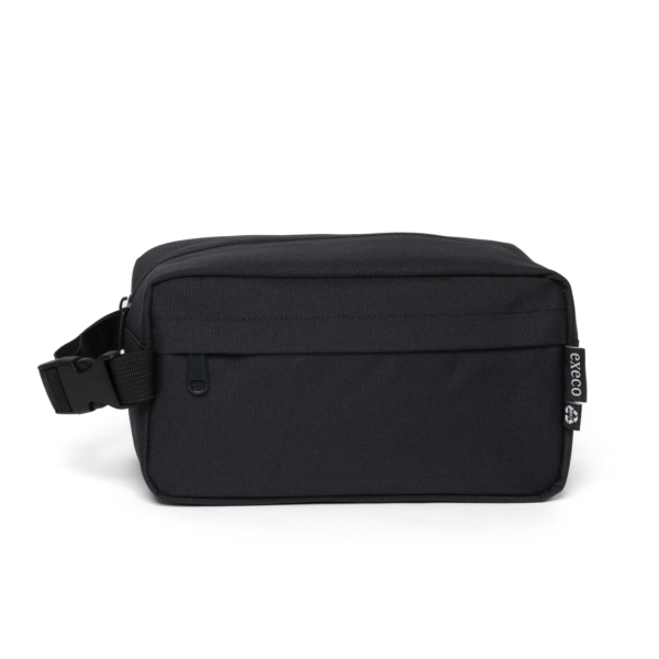 Grand sac à collation congelable, noir (Execo)
