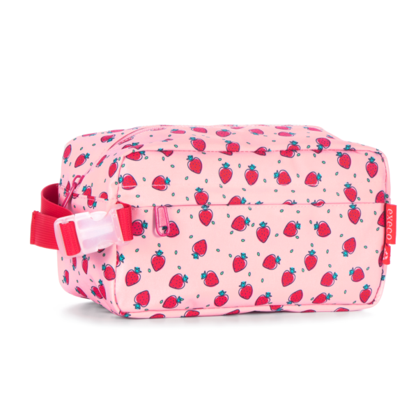 Grand sac à collation congelable, fraises (Execo)