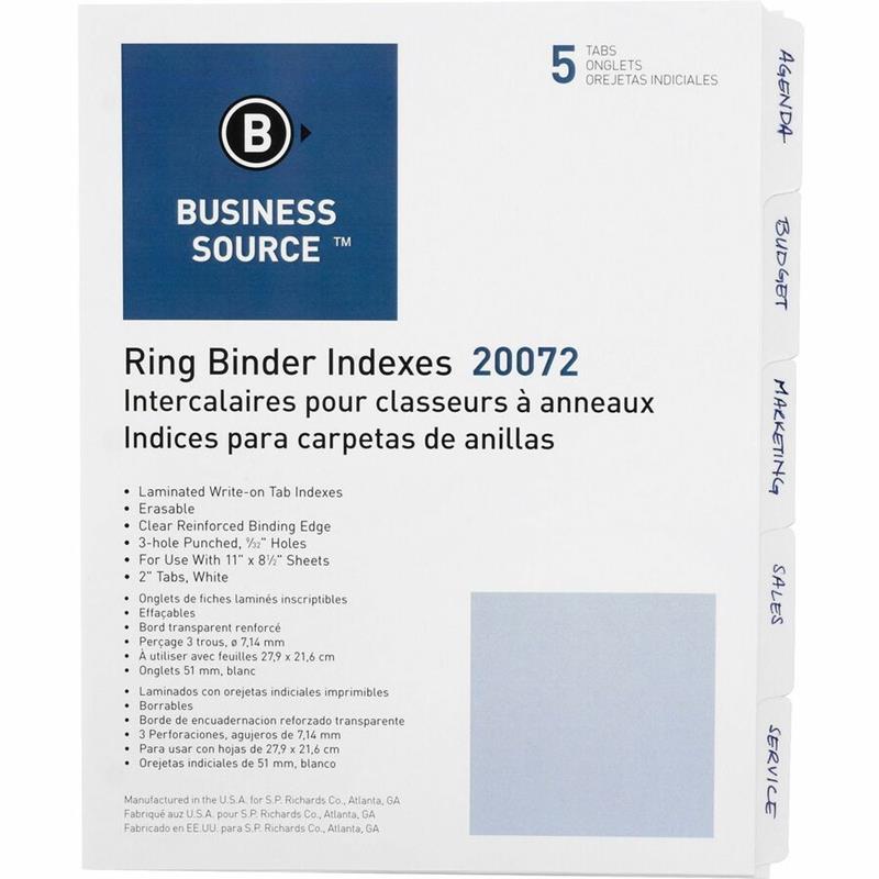 Image Laminated Tab Dividers