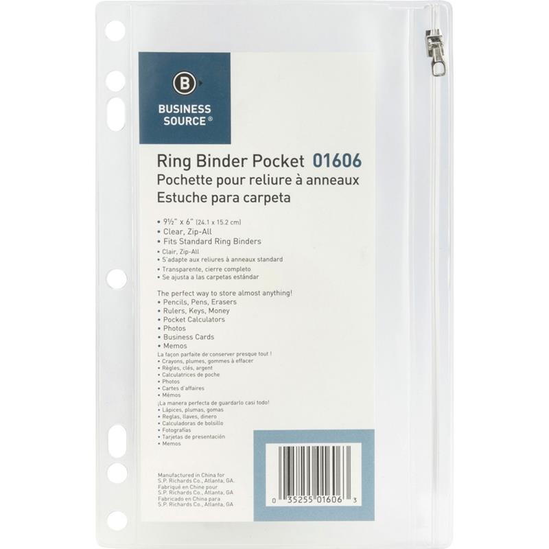 Image Binder Pocket