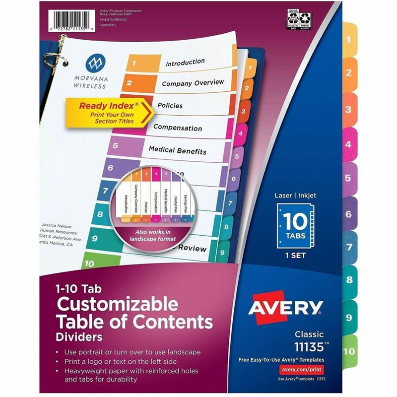 Image Intercalaires Ready Index®