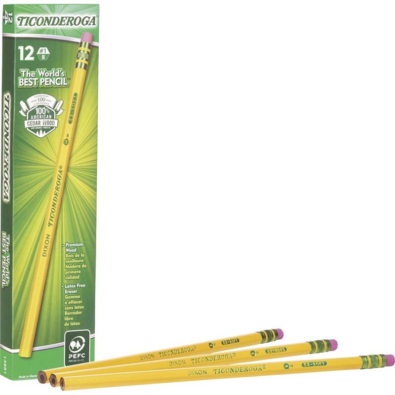 Image Crayons à mine Ticonderoga® Premium