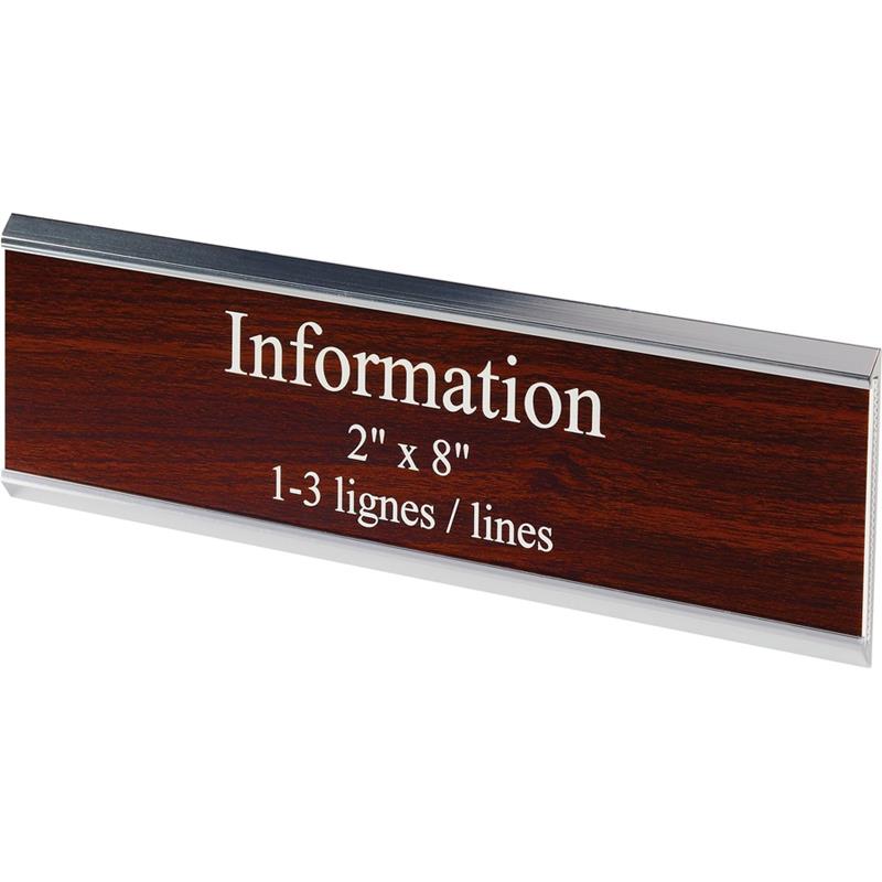 Image Engraved Plate with Holder