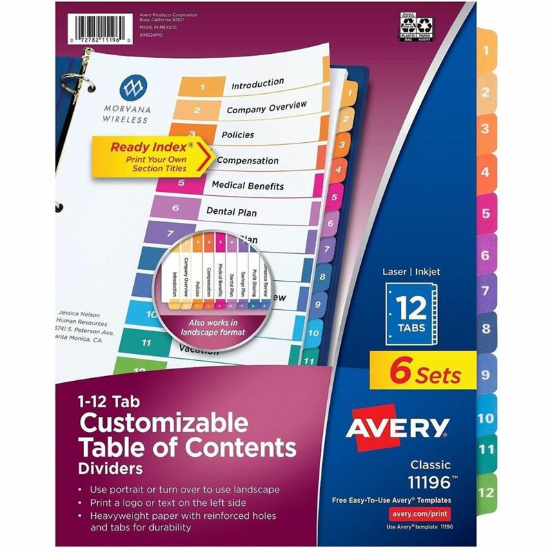 Image Intercalaires Ready Index®