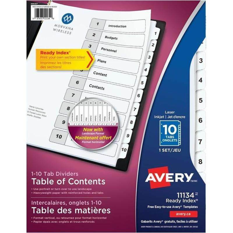 Image Intercalaires Ready Index®