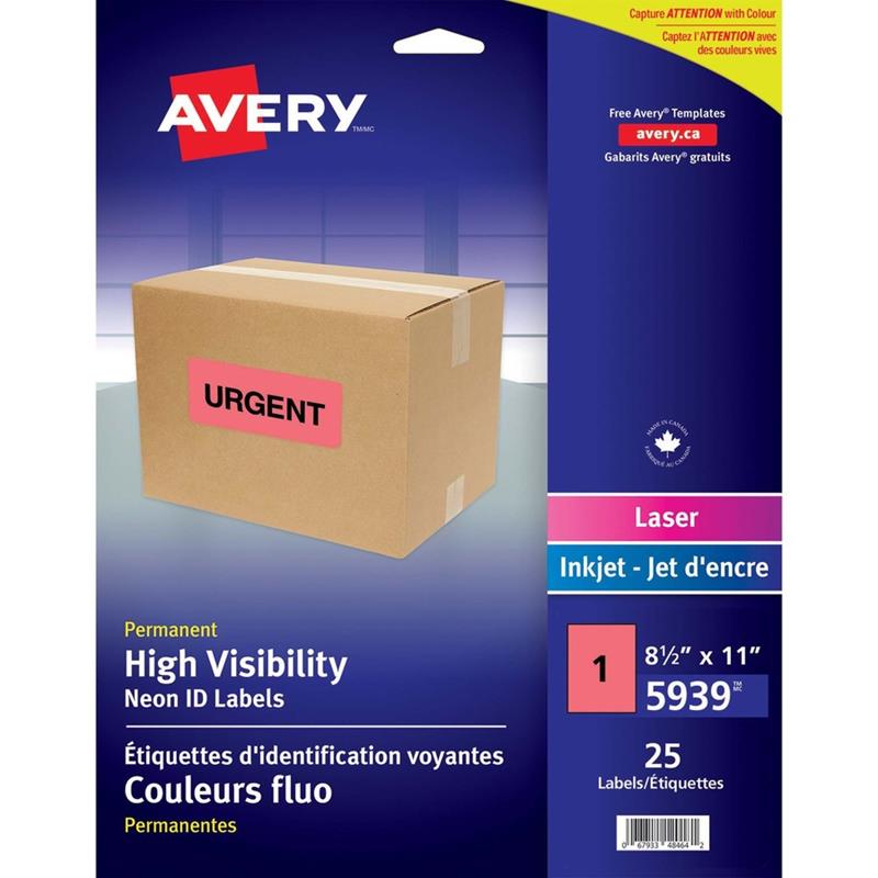 Image High Visibility ID Labels