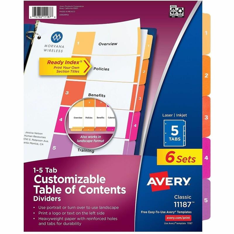 Image Intercalaires Ready Index®