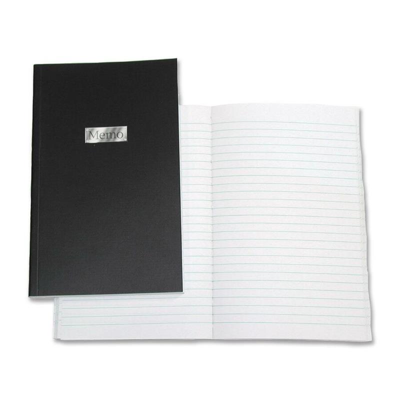 Image CAHIER NOTE 7-3/8X4-5/8 192PGS NOIR