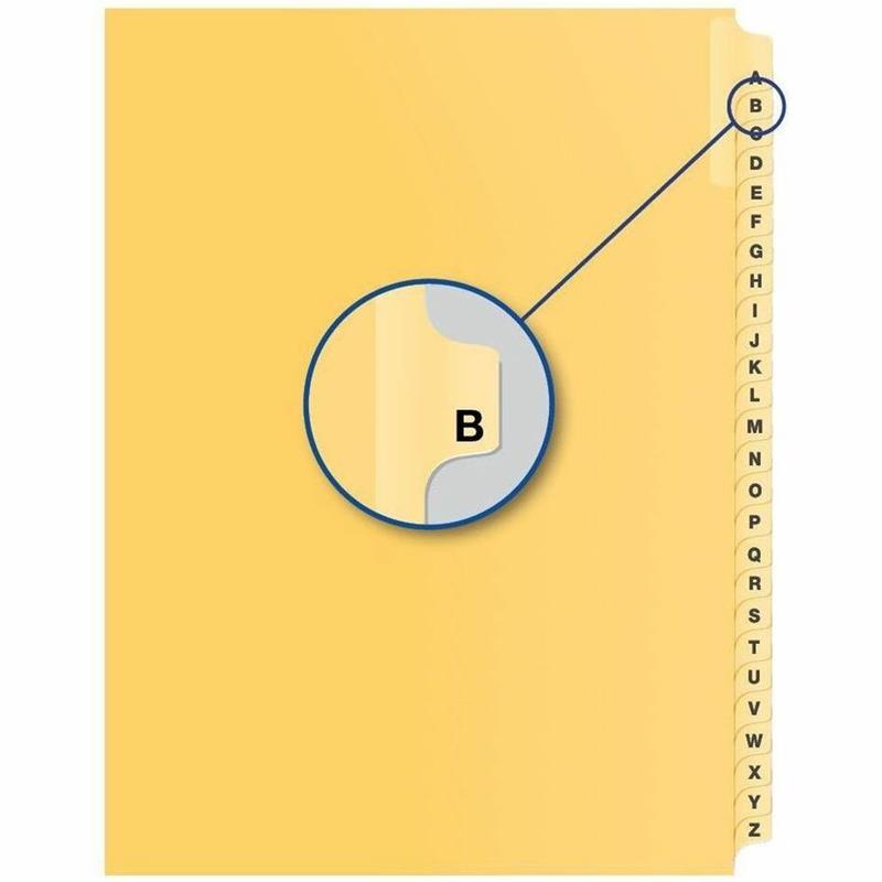 Image Quest Alphabetical Litigation Index Dividers