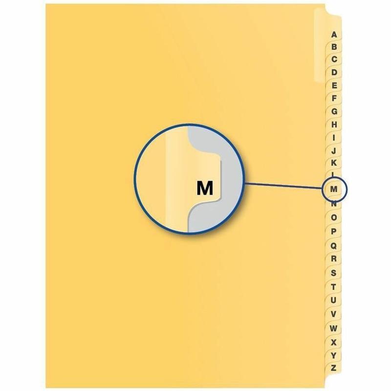 Image Quest Alphabetical Litigation Index Dividers