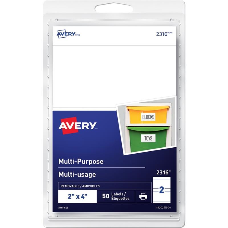 Image Étiquettes multi-usages autoadhésifs