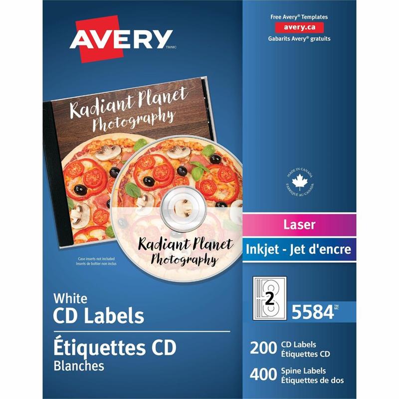 Image Étiquettes pour CD