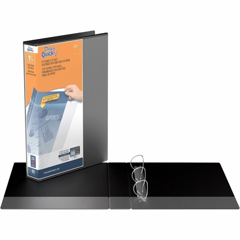 Image Deluxe QuickFit®  Heavy-Duty Spreadsheet &  Legal Presentation Binder